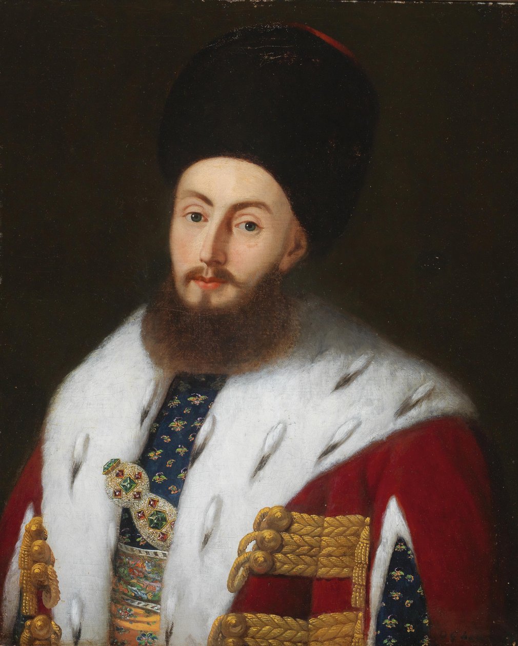 Alexandre II Mavrocordatos Firaris 1754-1819, Príncipe da Moldávia, c. 1800. de Unbekannt