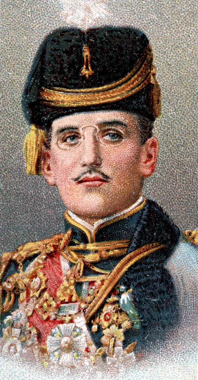 Alexandre I 1888-1934, rei dos sérvios, croatas e eslovenos, 1917 de Unbekannt