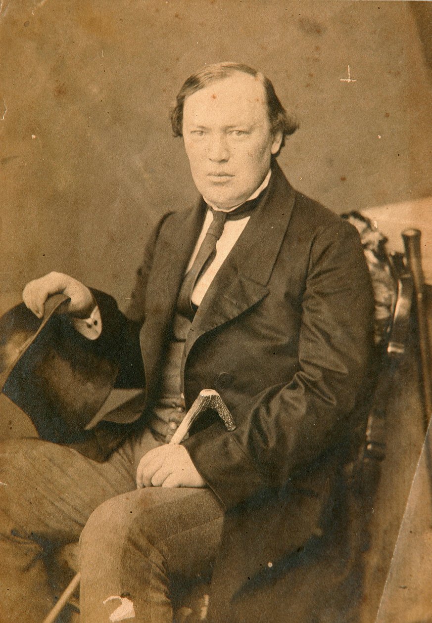 Alexander Ostrovsky, dramaturgo russo, final da década de 1850 de Unbekannt