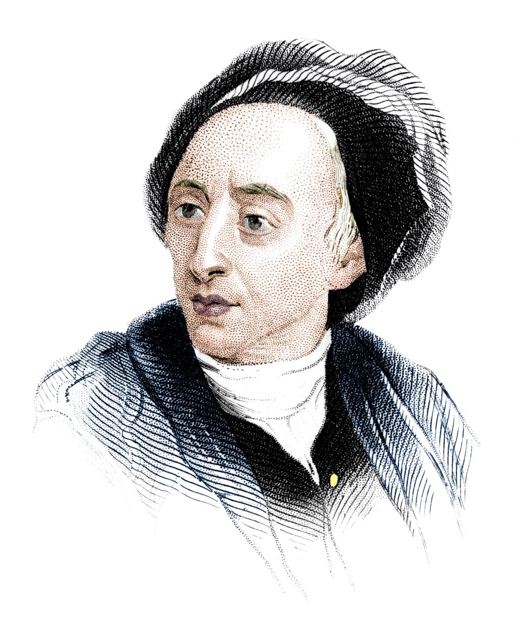 Alexander Pope, poeta inglês do início do século XVIII, c1850 de Unbekannt
