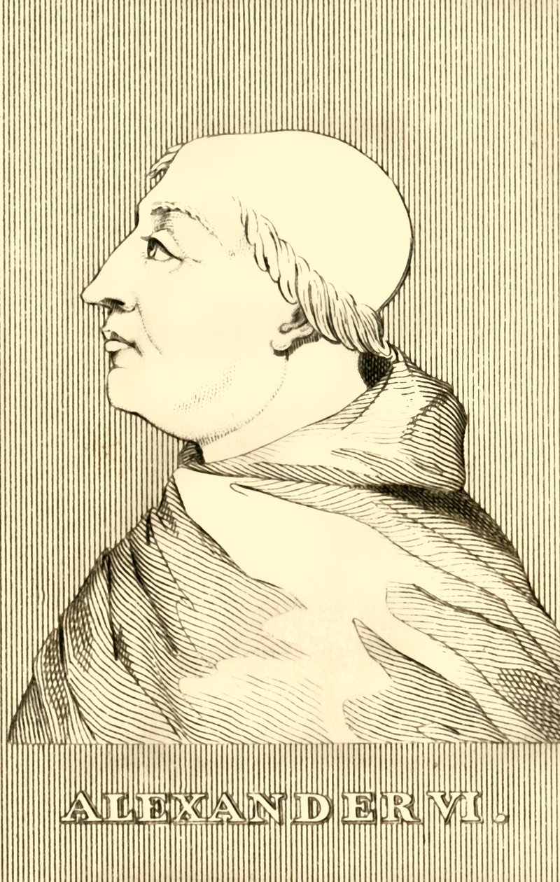 Alexandre VI, 1431-1503, 1830. de Unbekannt