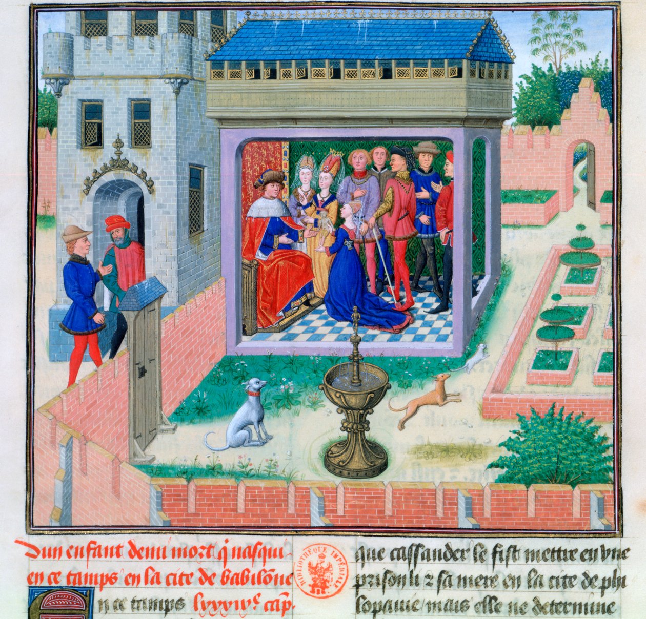Alexandre, o Grande, século XV de Unbekannt