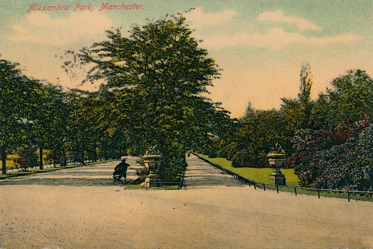 Alexandra Park, Manchester, c1905 de Unbekannt