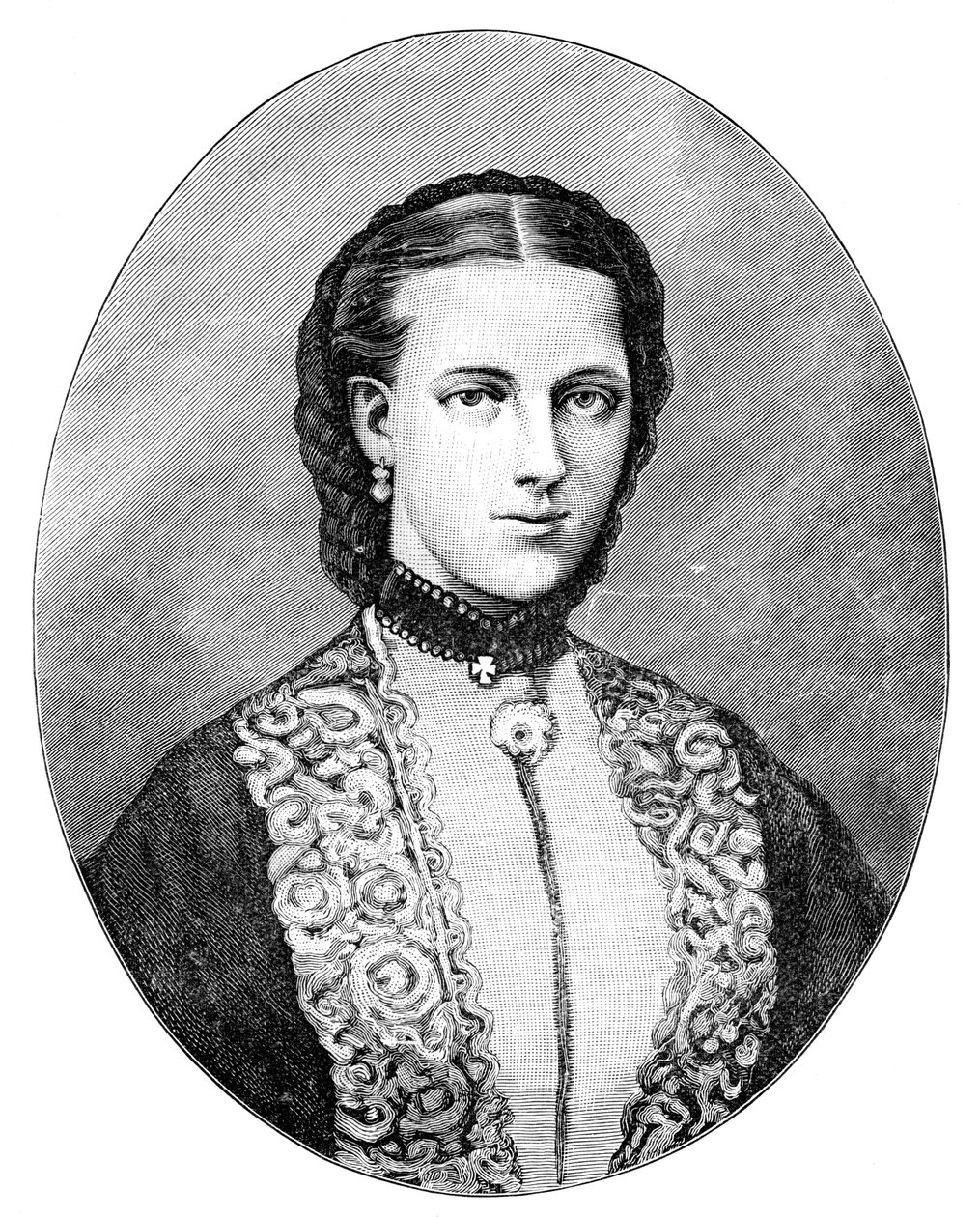 Alexandra, princesa de Gales, final do século XIX de Unbekannt