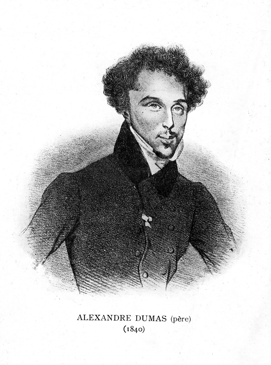 Alexandre Dumas, o Velho, romancista e dramaturgo francês, 1840 de Unbekannt