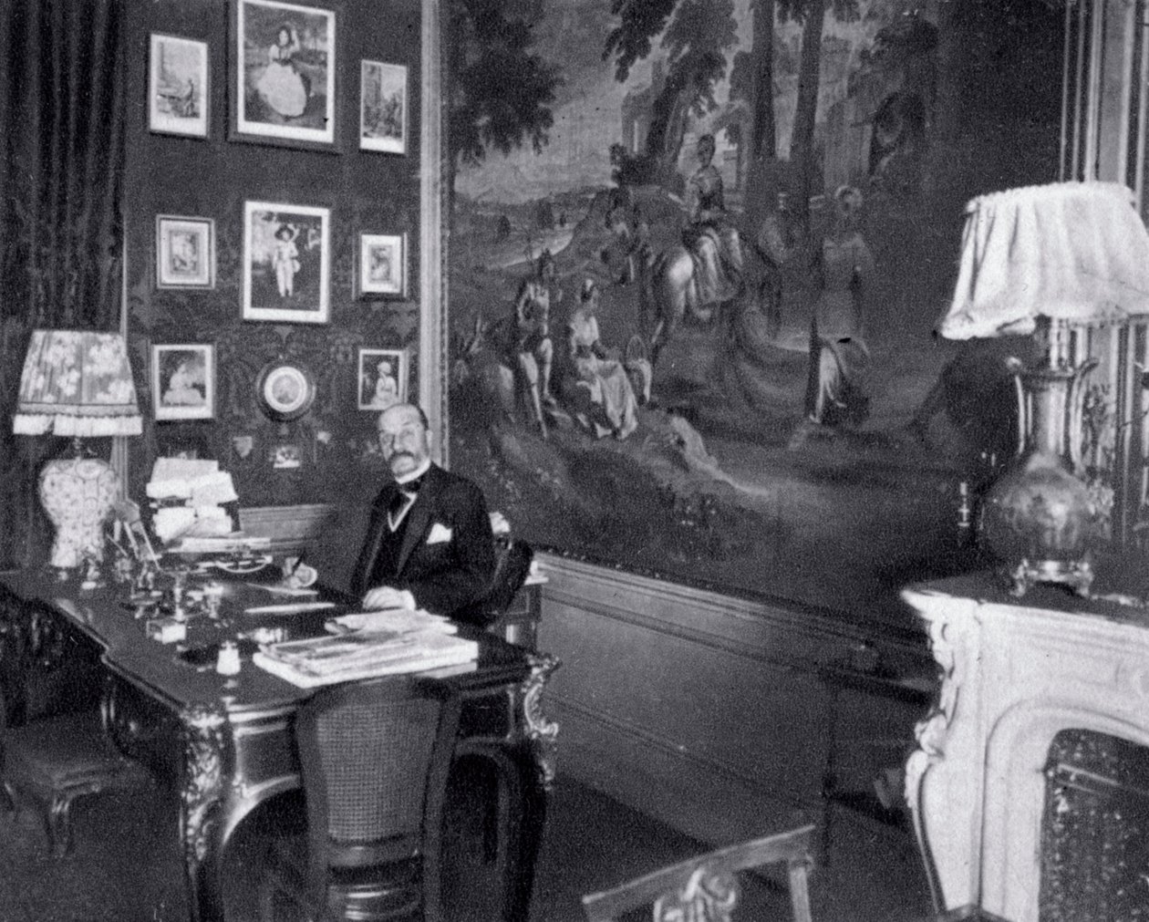 Alexandre Duval, dono de restaurante francês e figura da sociedade, 1900 de Unbekannt