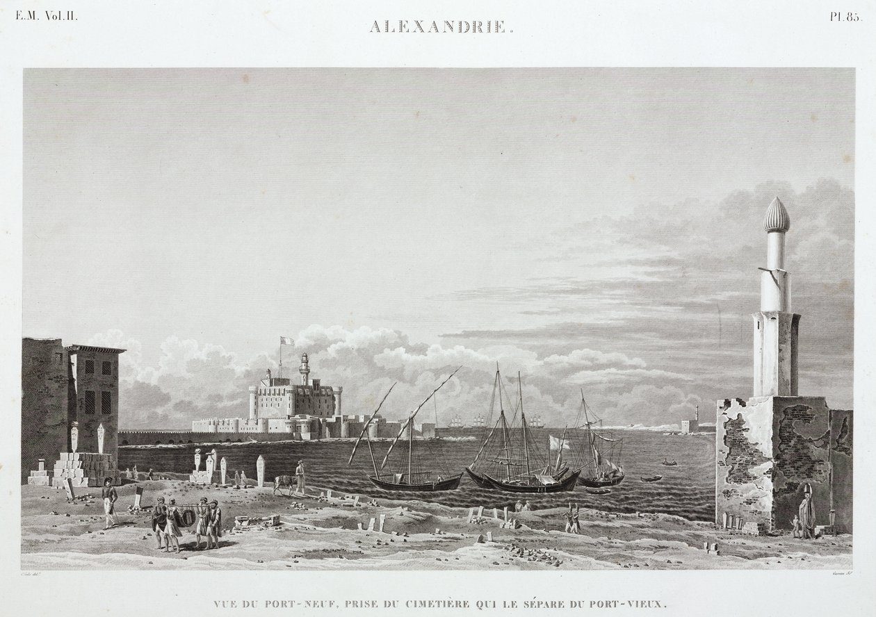 Alexandria, Egipto, c 1798 de Unbekannt