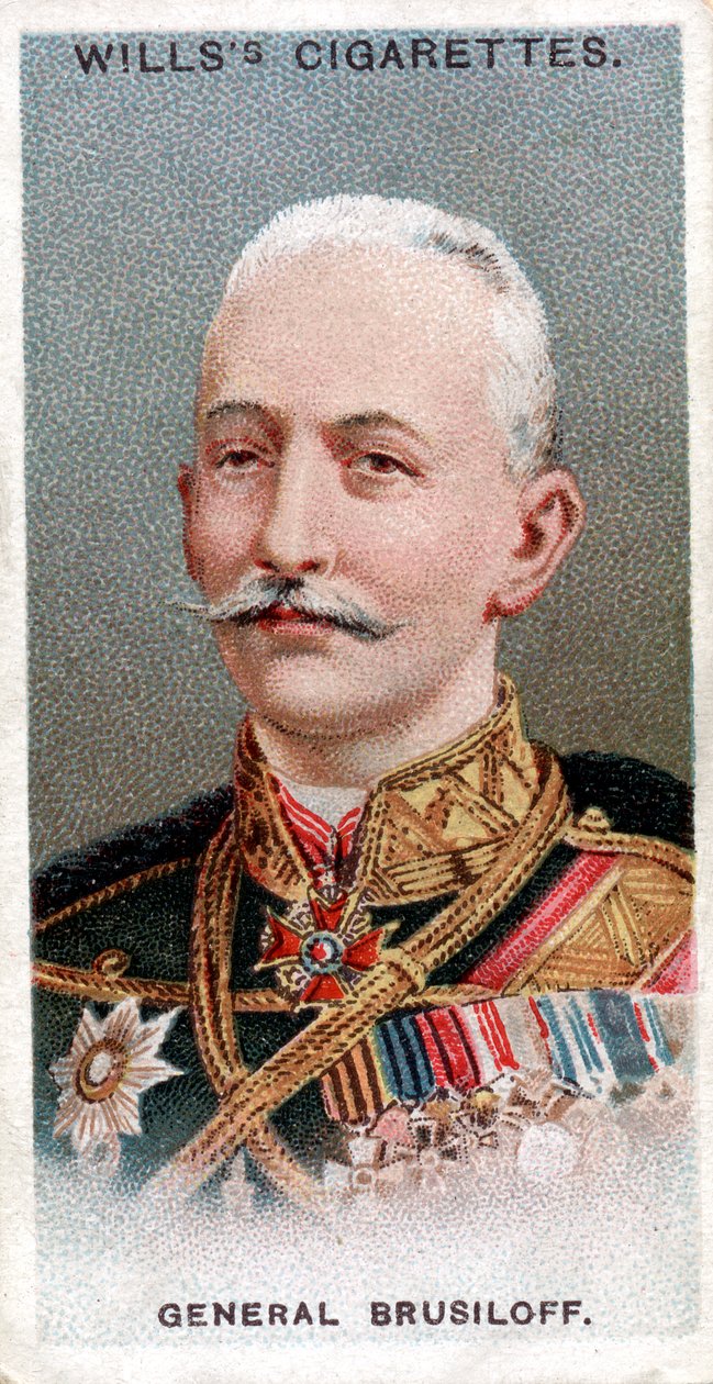 Alexei Brusilov, soldado russo, 1917 de Unbekannt