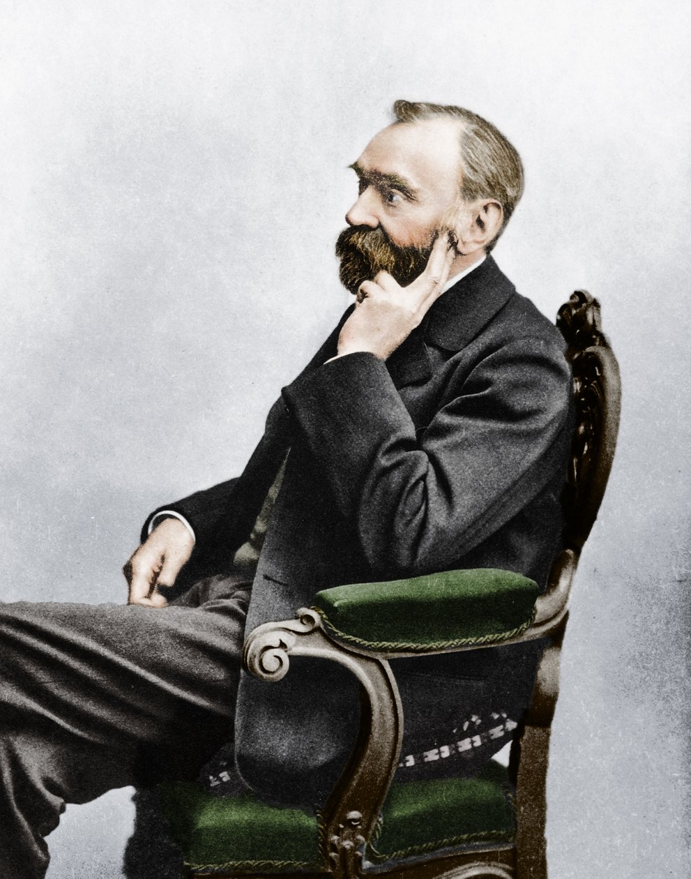 Alfred Berhard Nobel, c1880s de Unbekannt
