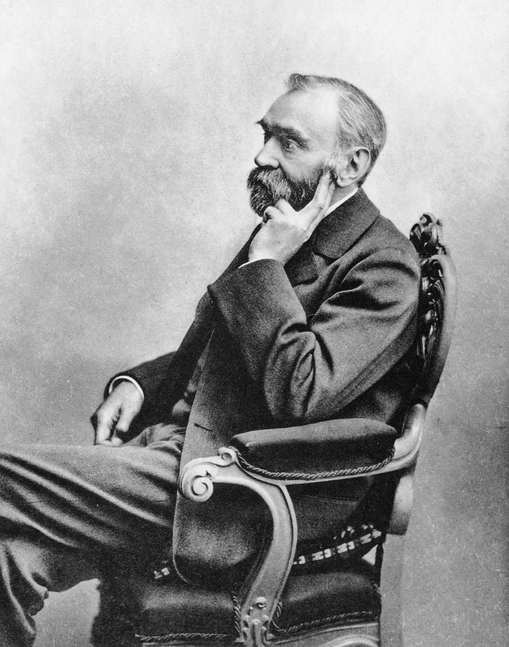 Alfred Berhard Nobel, c1880s de Unbekannt