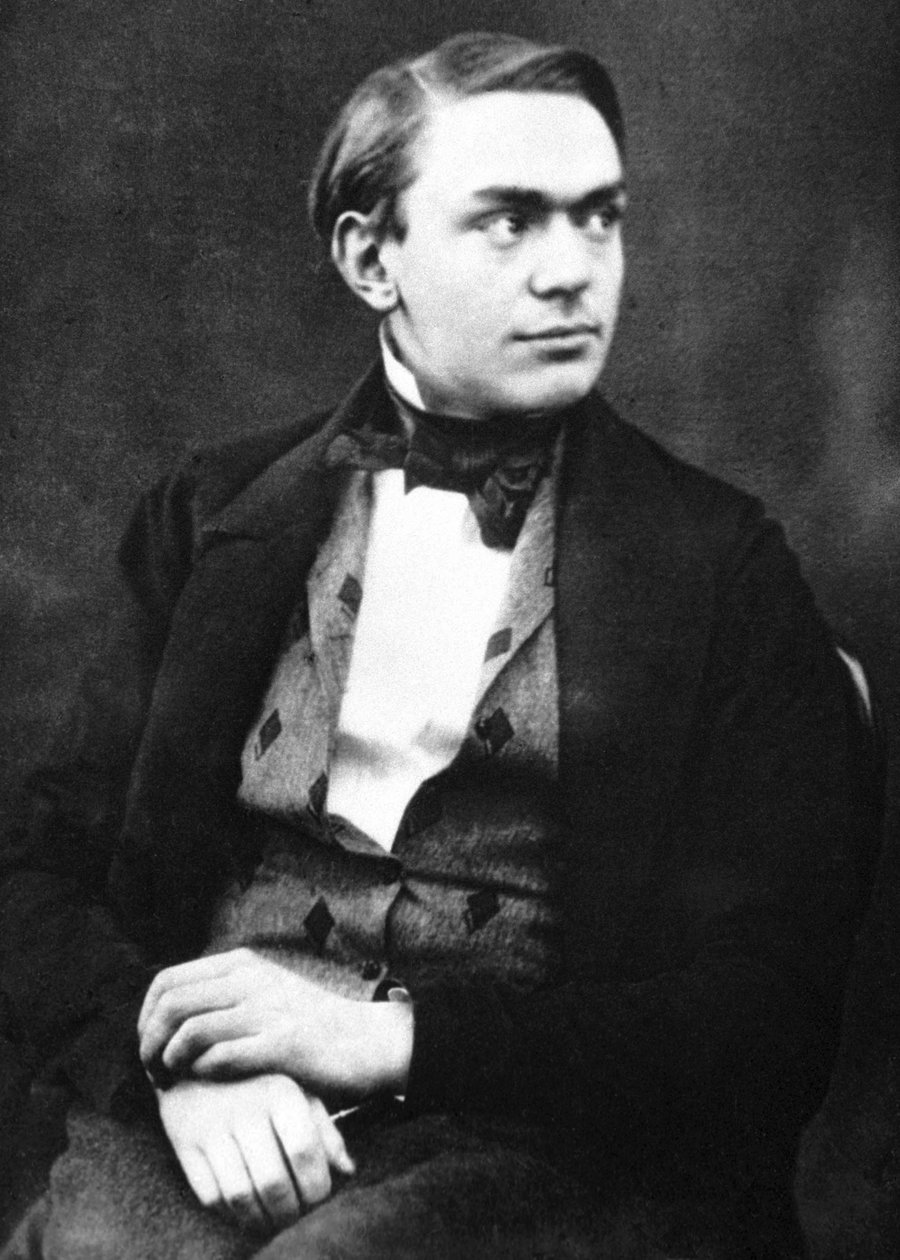 Alfred Nobel 18331896, 20 anos de Unbekannt