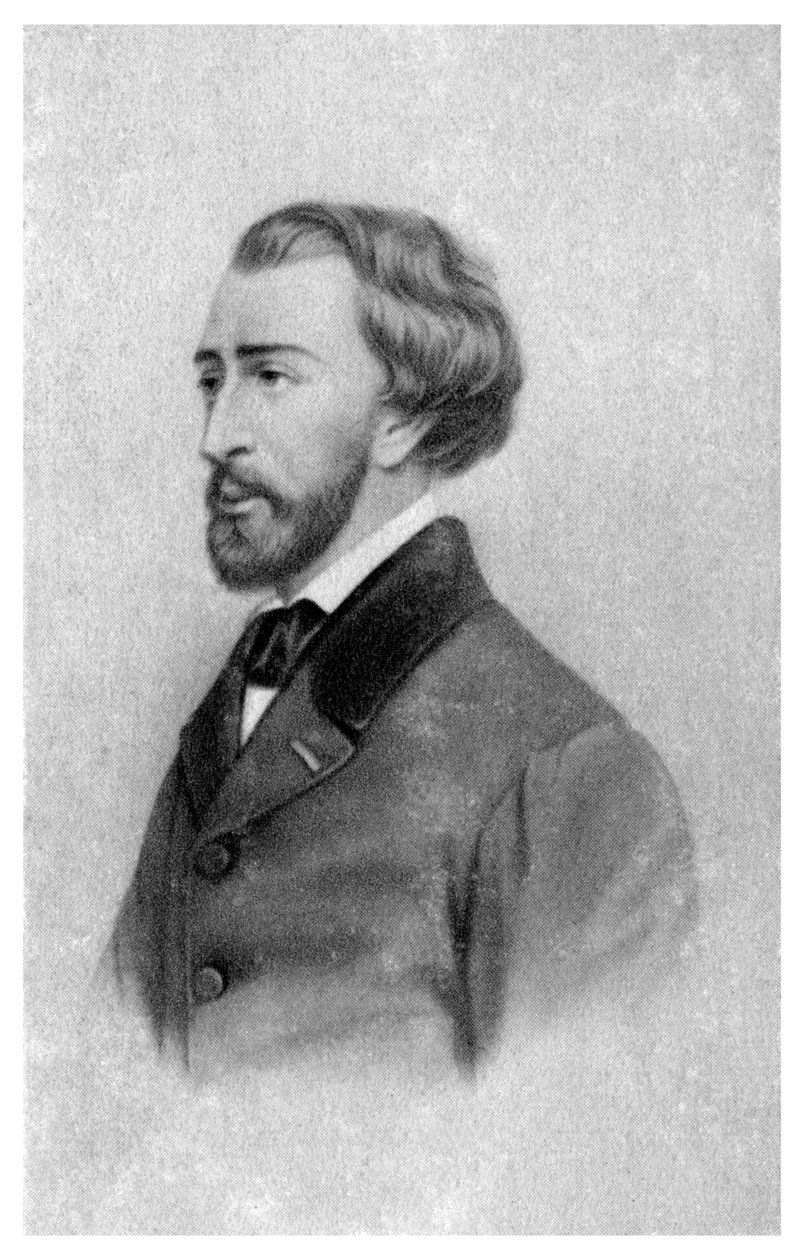 Alfred de Musset, dramaturgo romântico francês, poeta e pintor, c1845-1890 de Unbekannt