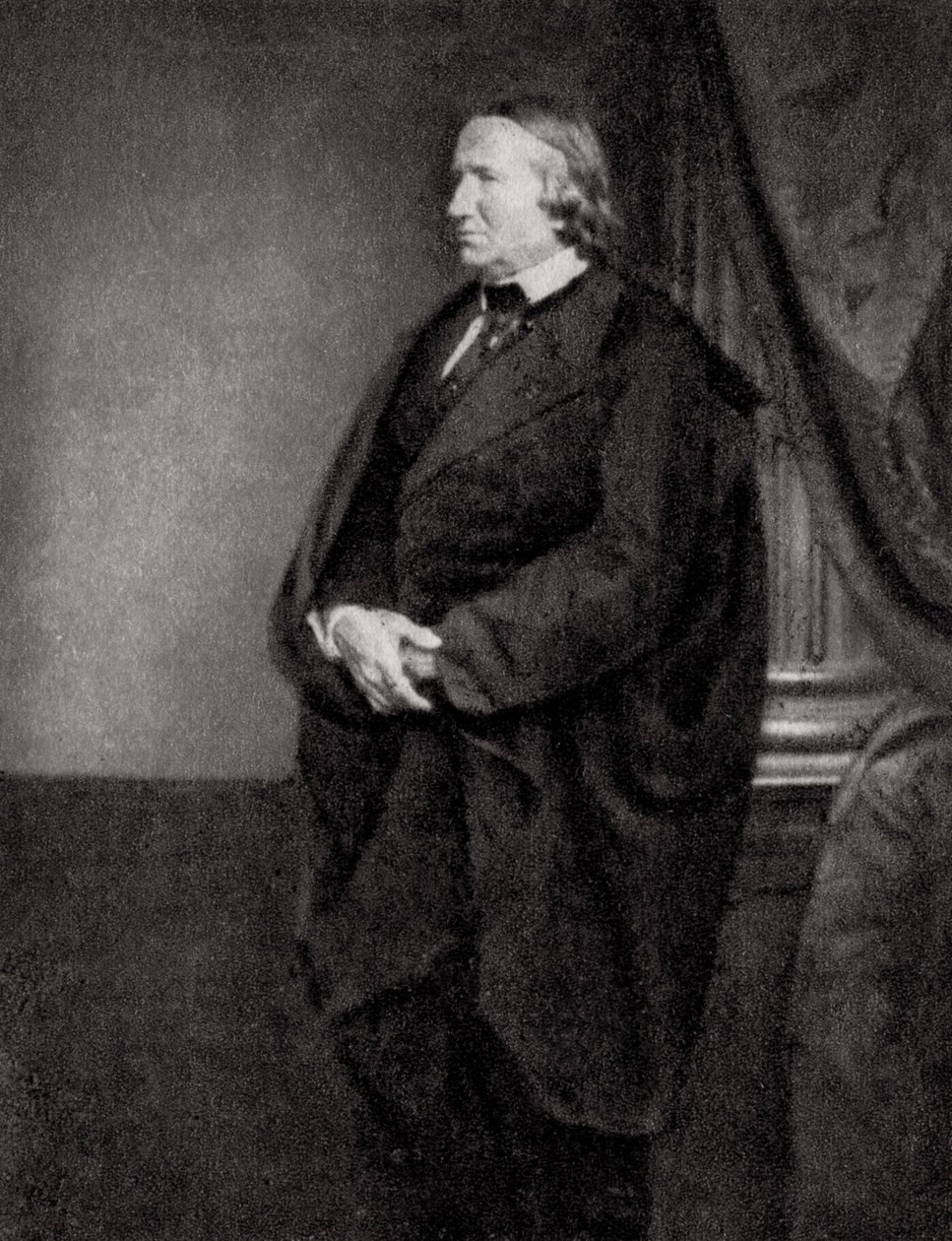Alfred de Vigny, poeta francês, dramaturgo e romancista, 1862 de Unbekannt