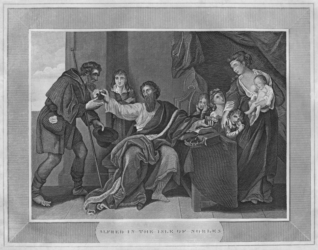 Alfred na ilha dos nobres, 1838 de Unbekannt