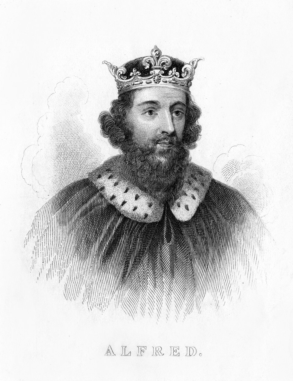 Alfred, o Grande, século XIX de Unbekannt