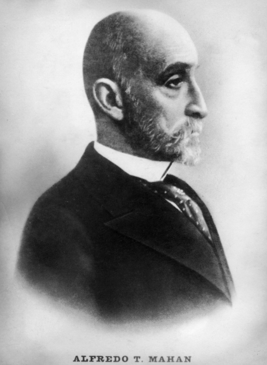 Alfredo T Mahan, nascido em 1840, 1920 de Unbekannt