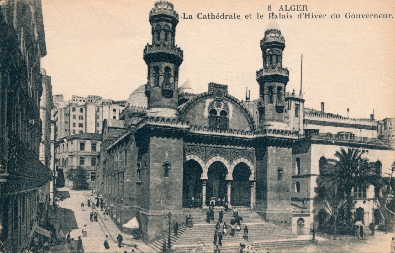 Argel - Catedral do Governador e Palácio de Inverno, c1900 de Unbekannt