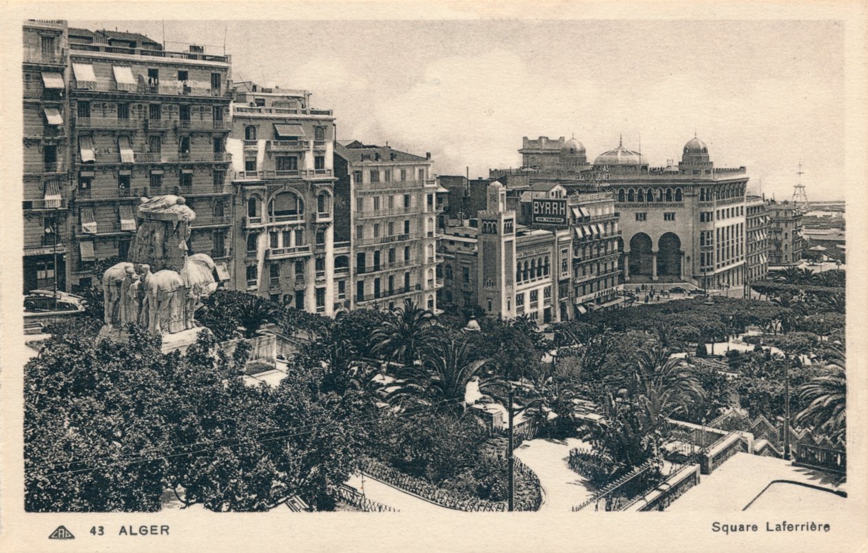 Alger - Square Laferriere, c1930 de Unbekannt