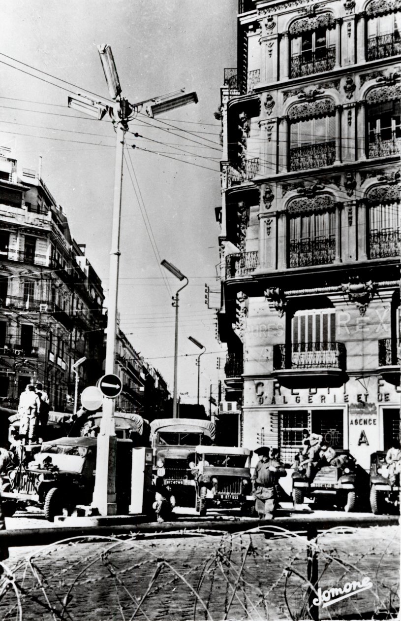 Guerra da Independência da Argélia, janeiro de 1960. de Unbekannt