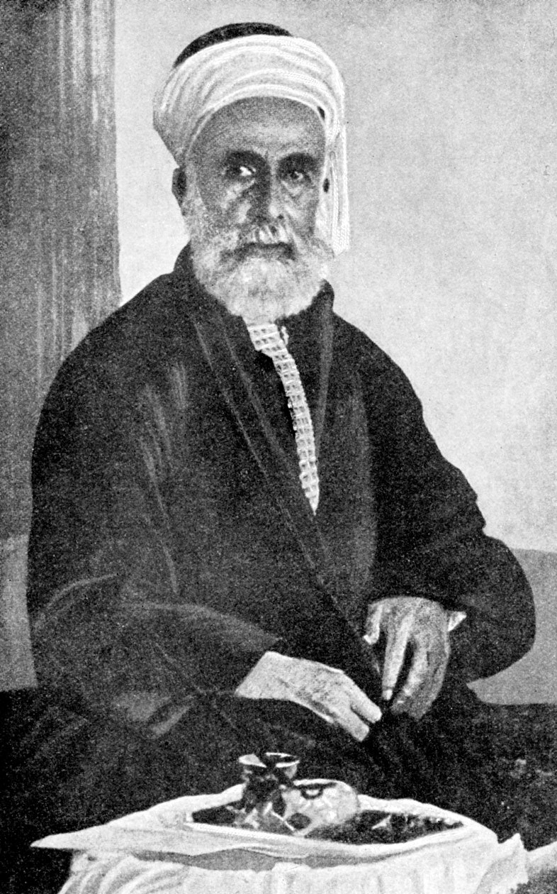 Ali bin Hussein 1879-1935, primeiro rei de Hejaz Al-Hijaz, Arábia Saudita, 1922 de Unbekannt