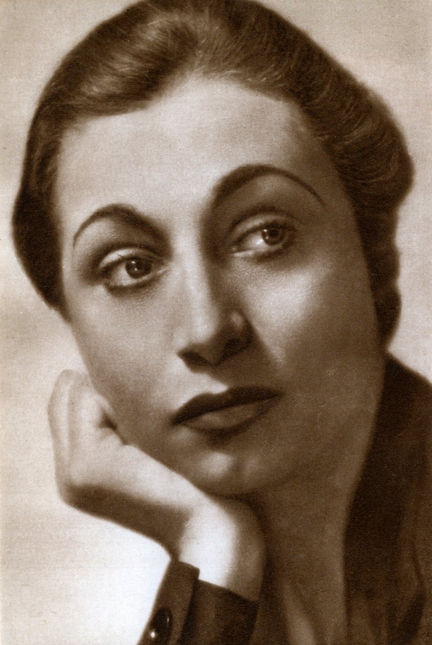 Aline MacMahon, atriz americana, 1933 de Unbekannt