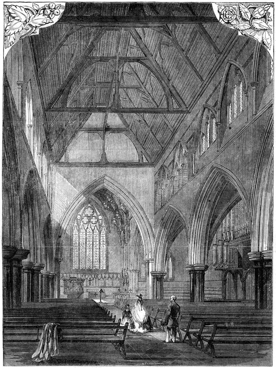Igreja de Todos os Santos, Notting Hill, Londres, 1861 de Unbekannt
