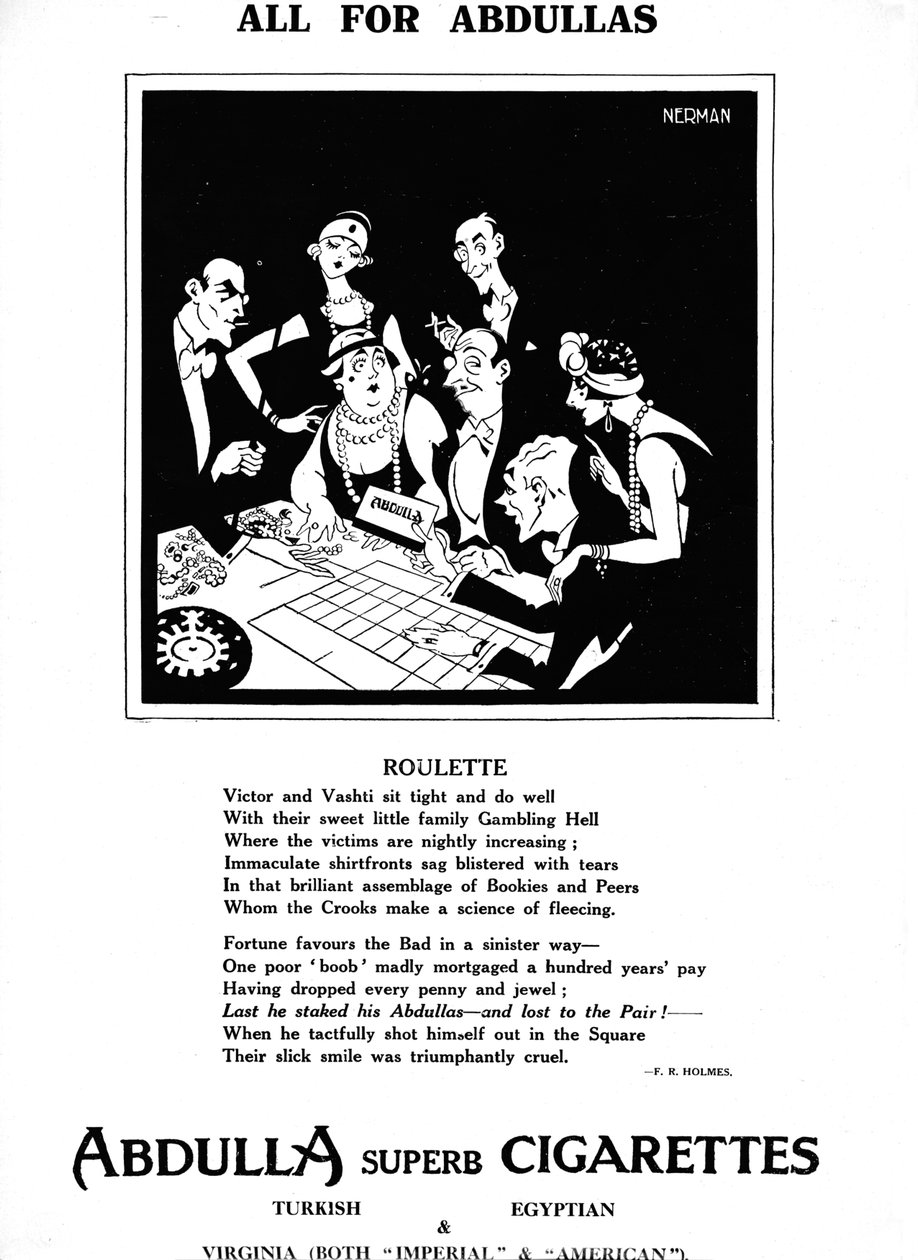 Tudo para Abdullas - Roleta, 1927 de Unbekannt