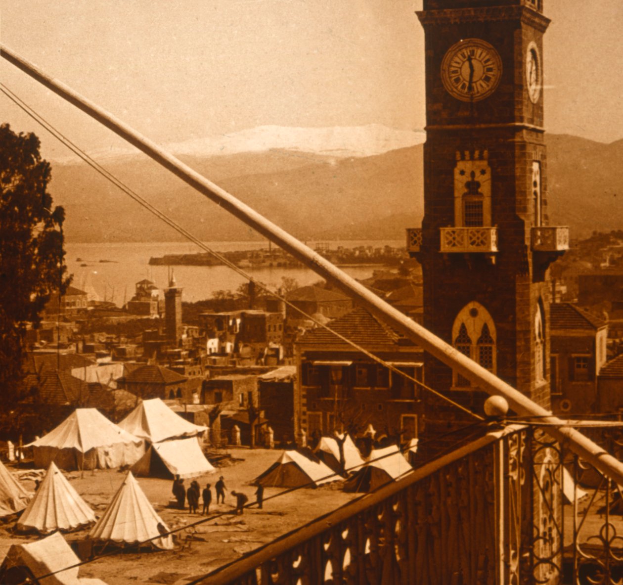 Campo aliado, Thessaloniki, Grécia, c1914-c1918 de Unbekannt