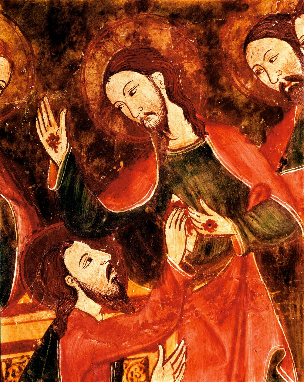 Altareiro do altar de São Tomás, tempera sobre madeira de Unbekannt