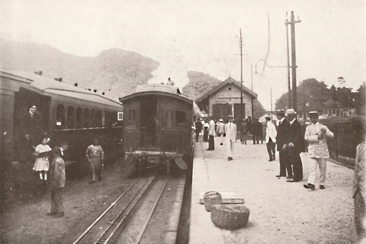 Alto da Serra: Petropolis - Leopoldina Railway, 1914 de Unbekannt