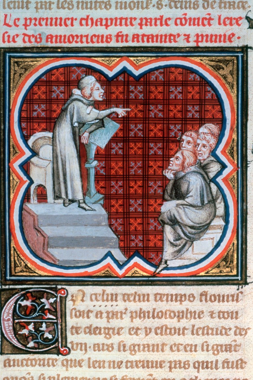 Ensino de Amalric of Bena, c1200, 1375-1379 de Unbekannt