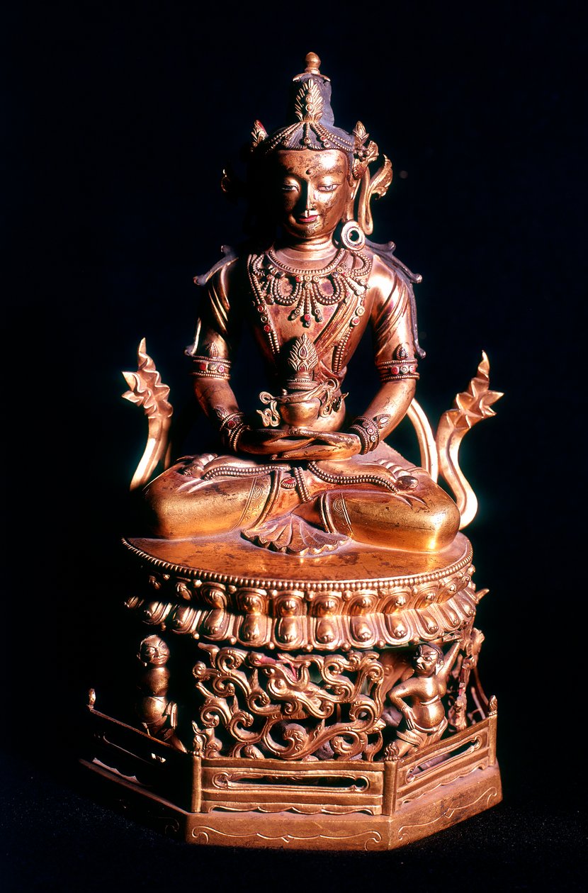 Buda Amitabha, século XVIII de Unbekannt