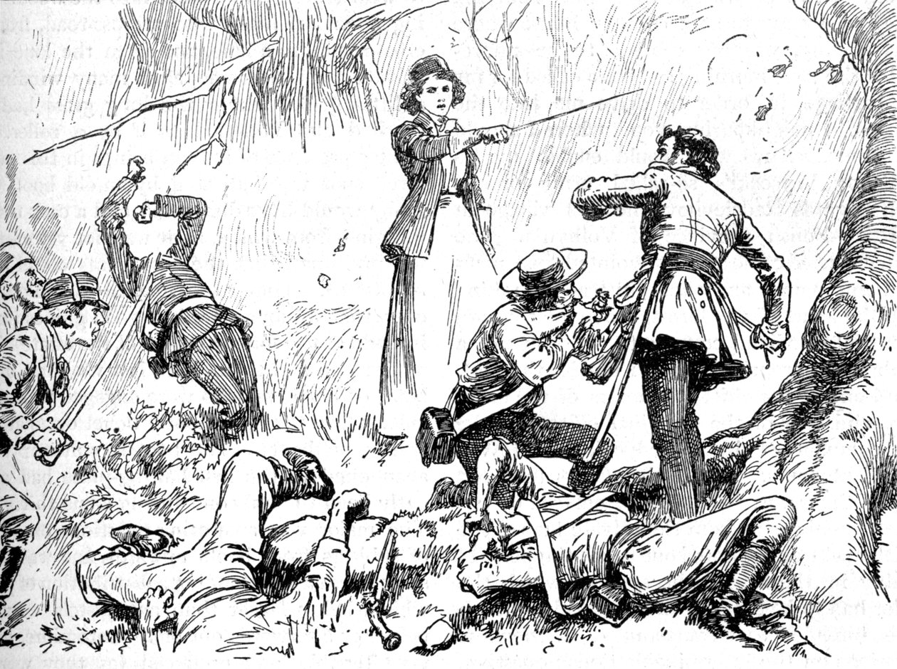 Entre os insurgentes havia uma jovem, 1902 de Unbekannt