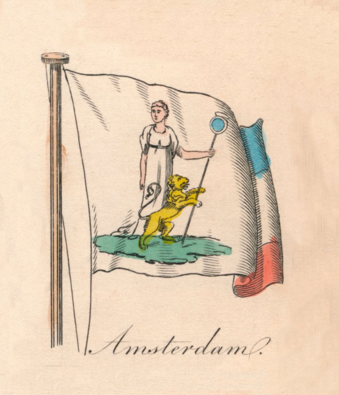 Amsterdã, 1838 de Unbekannt