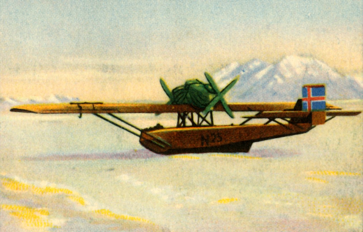 Amundsens Dornier Do J Wal no gelo polar, 1925, 1932. de Unbekannt