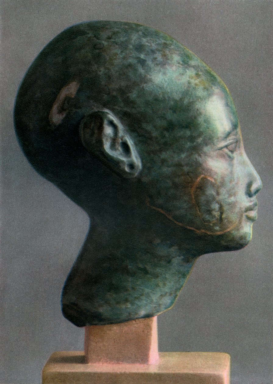 Uma princesa egípcia antiga, c1370 aC 1936 de Unbekannt