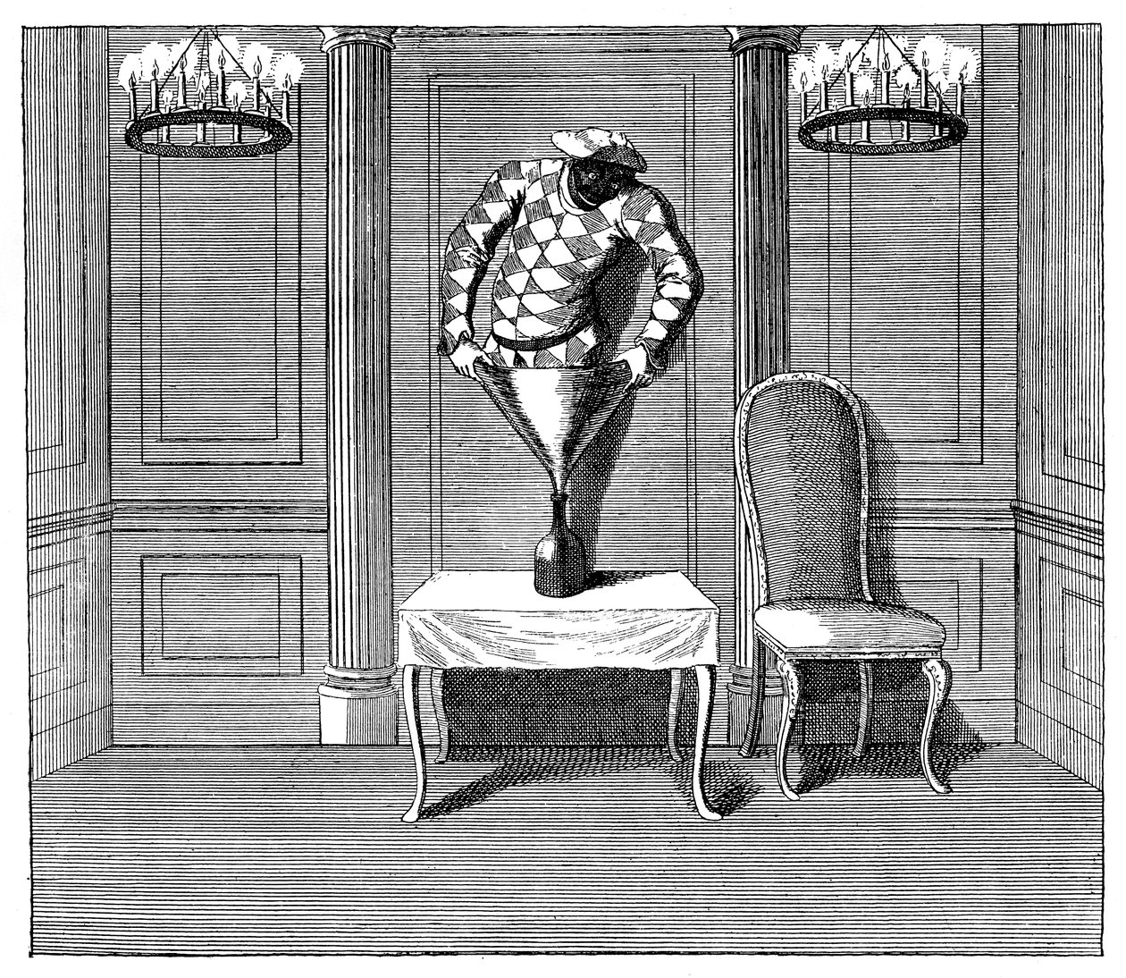 Um pedido de desculpas à cidade, 1749 de Unbekannt