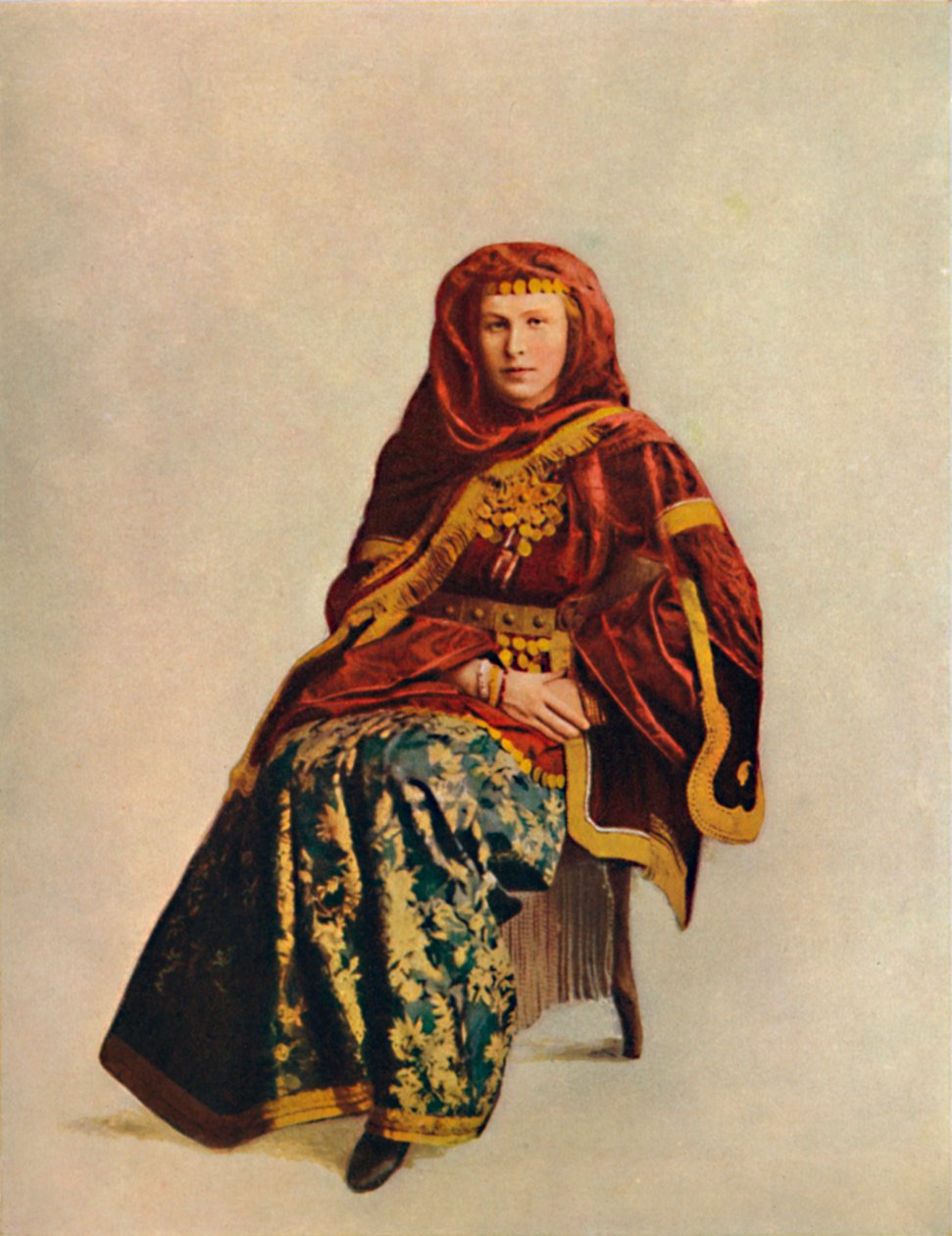 Uma mulher armênia do Cáucaso, 1912 de Unbekannt