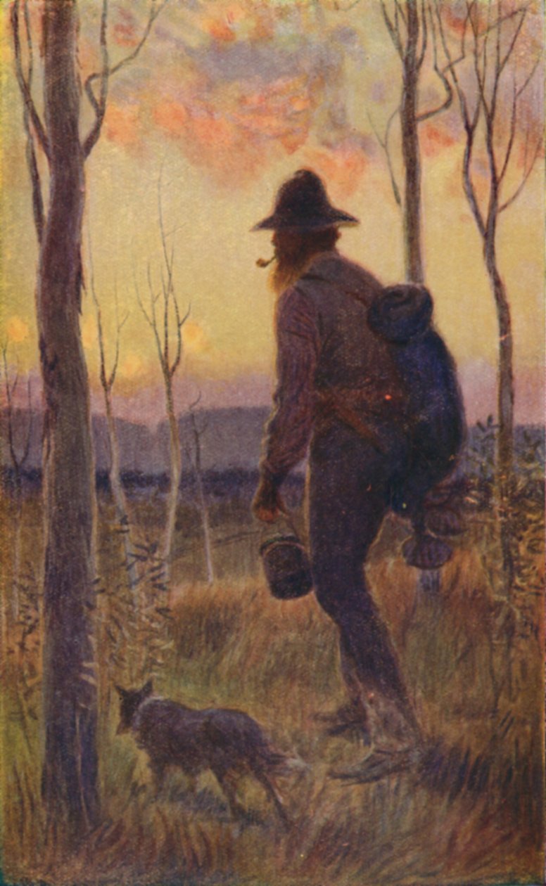 Um Sundowner australiano, 1923. de Unbekannt