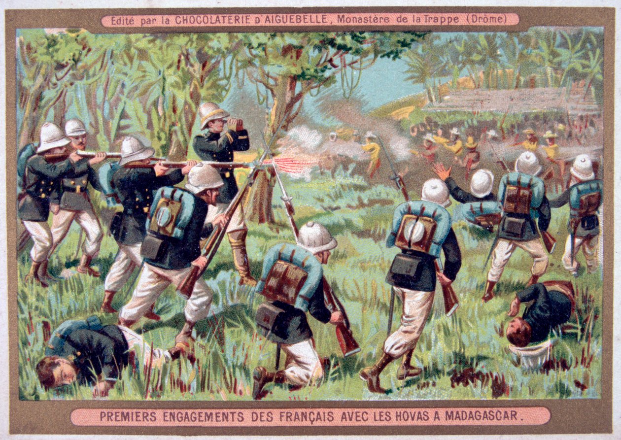 Um noivado contra os Hovas de Madagascar, 1883-1896 de Unbekannt