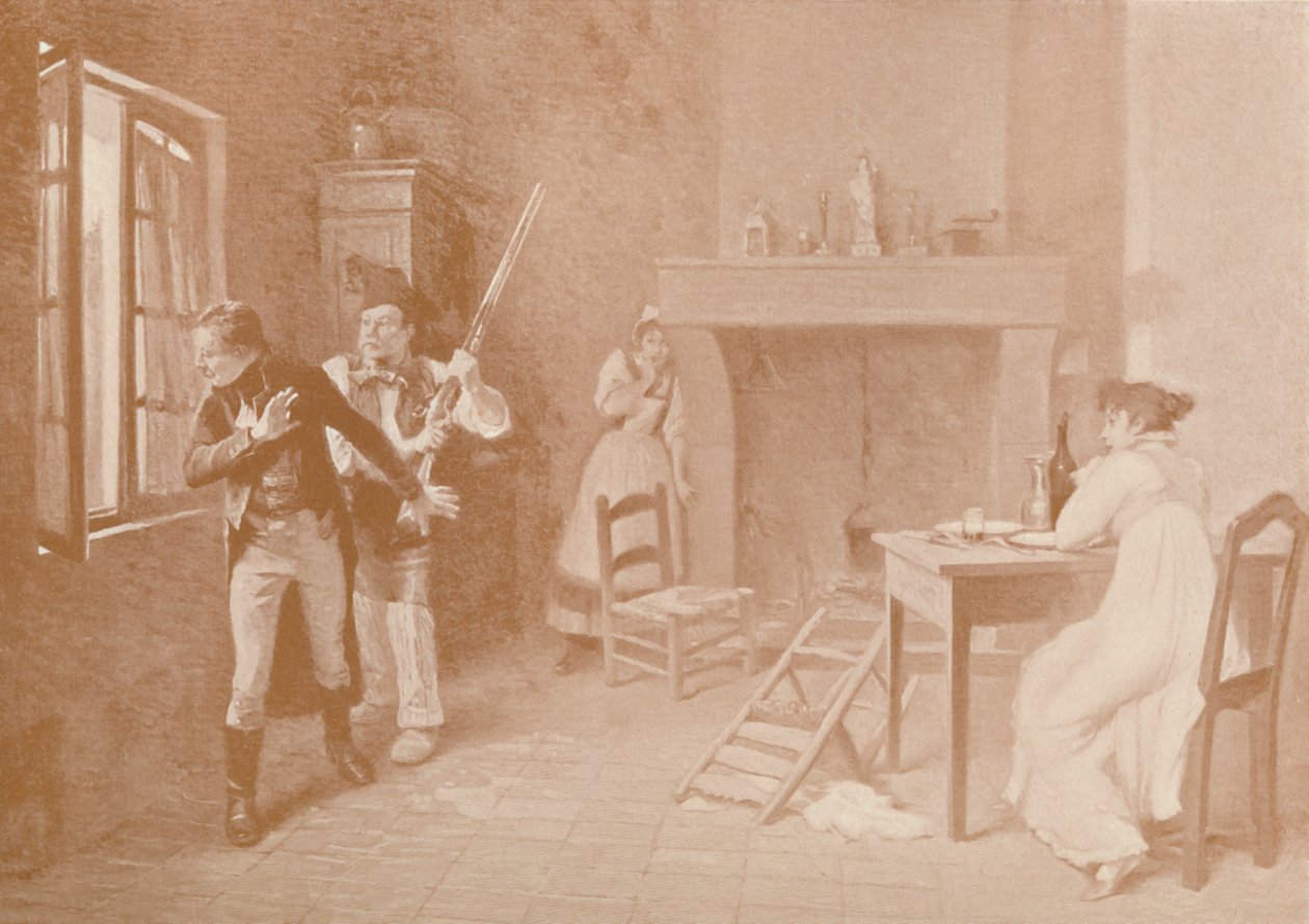 Um episódio do terror branco, 1815, 1896 de Unbekannt