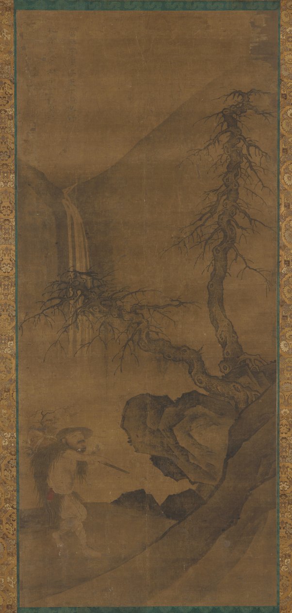 Um coletor de ervas, dinastia Ming, 1368-1644. de Unbekannt