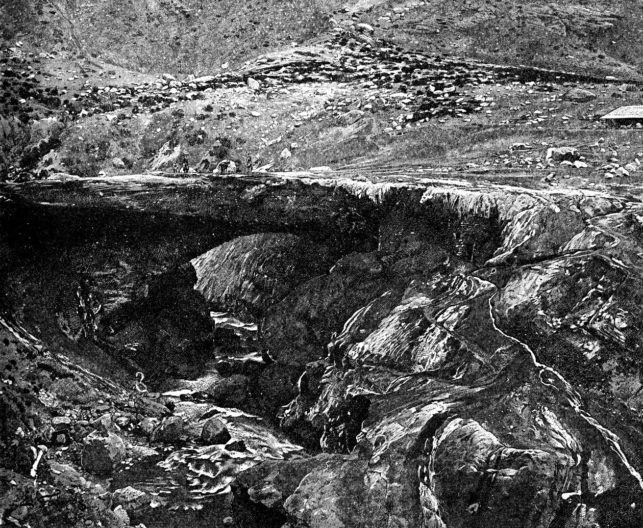 Ponte Inca, Peru, 1895 de Unbekannt