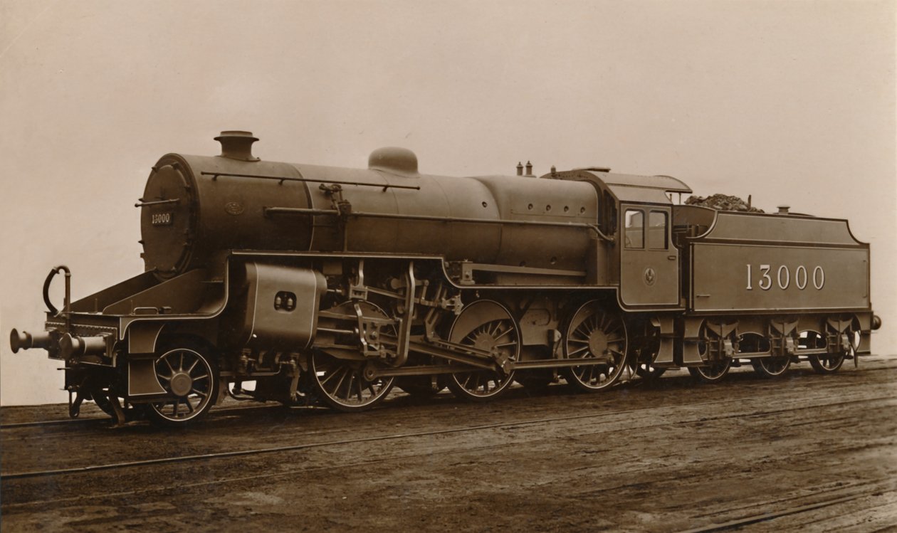 Uma locomotiva de tráfego misto LMS, c1930s. de Unbekannt