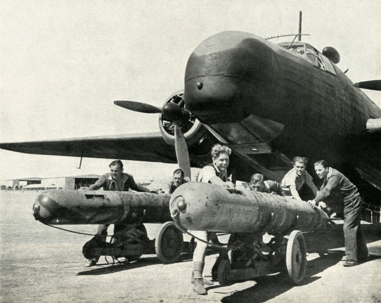 Uma aeronave que poderia transportar torpedos por muitas centenas de quilômetros, c1942-1943, 1945. de Unbekannt