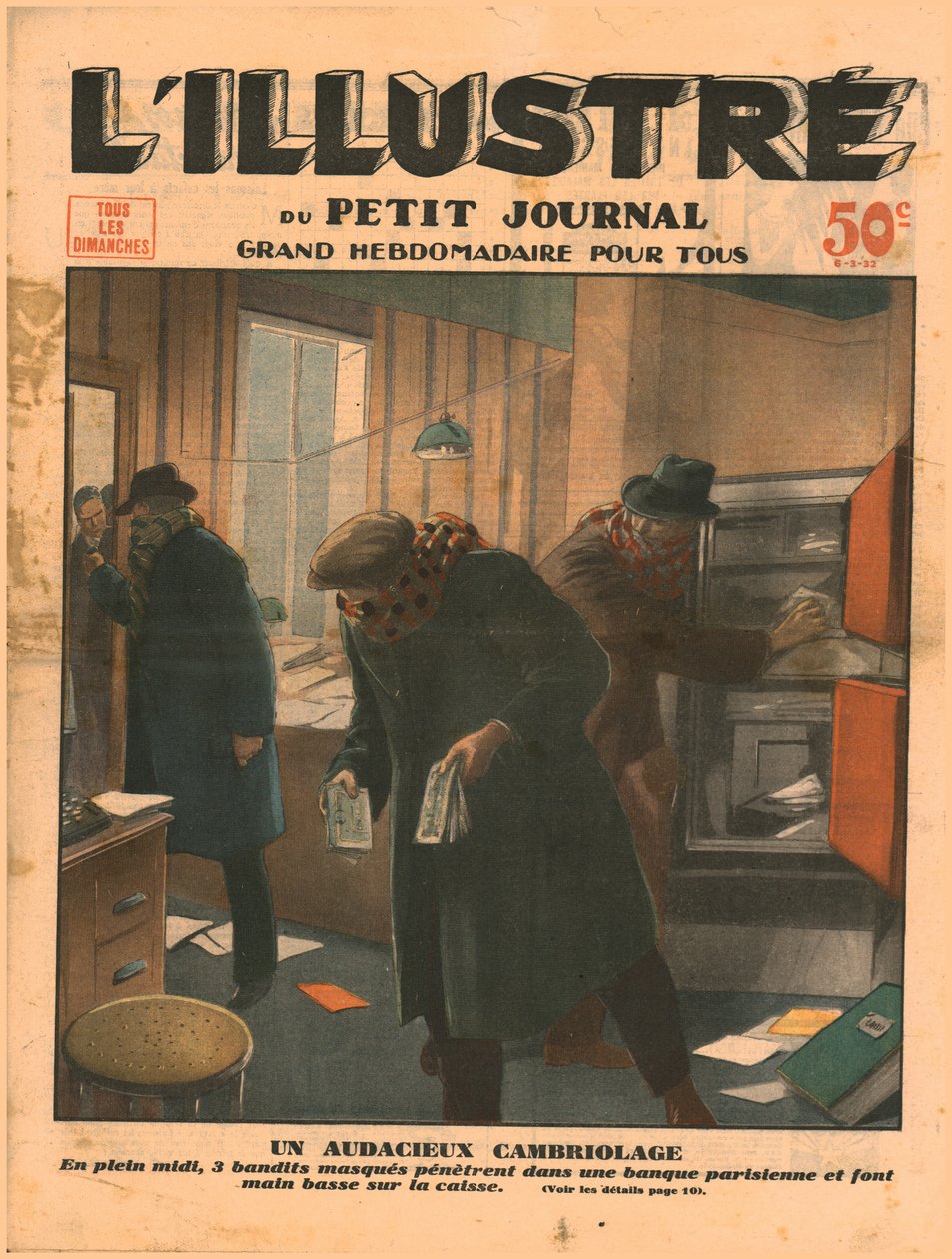 Um roubo audacioso, 1932. de Unbekannt