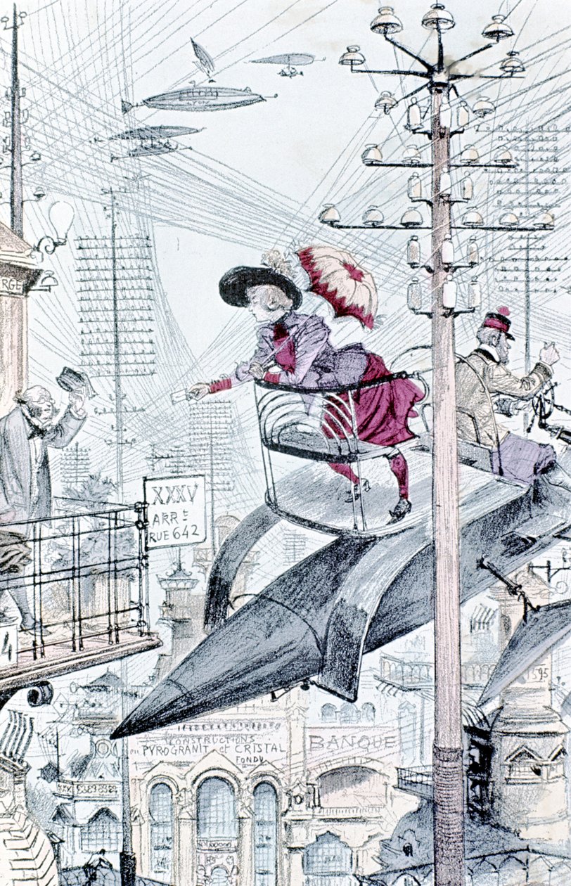 Uma ideia do mundo como seria em 1953, 1883 de Unbekannt