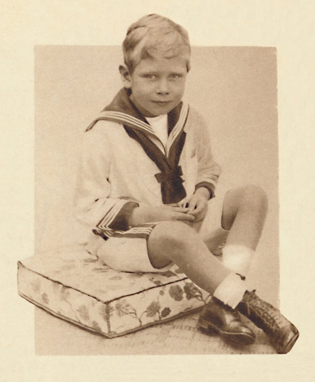 Uma indicação de uma futura carreira: Prince Albert, adequado ao marinheiro, c1900, 1937 de Unbekannt