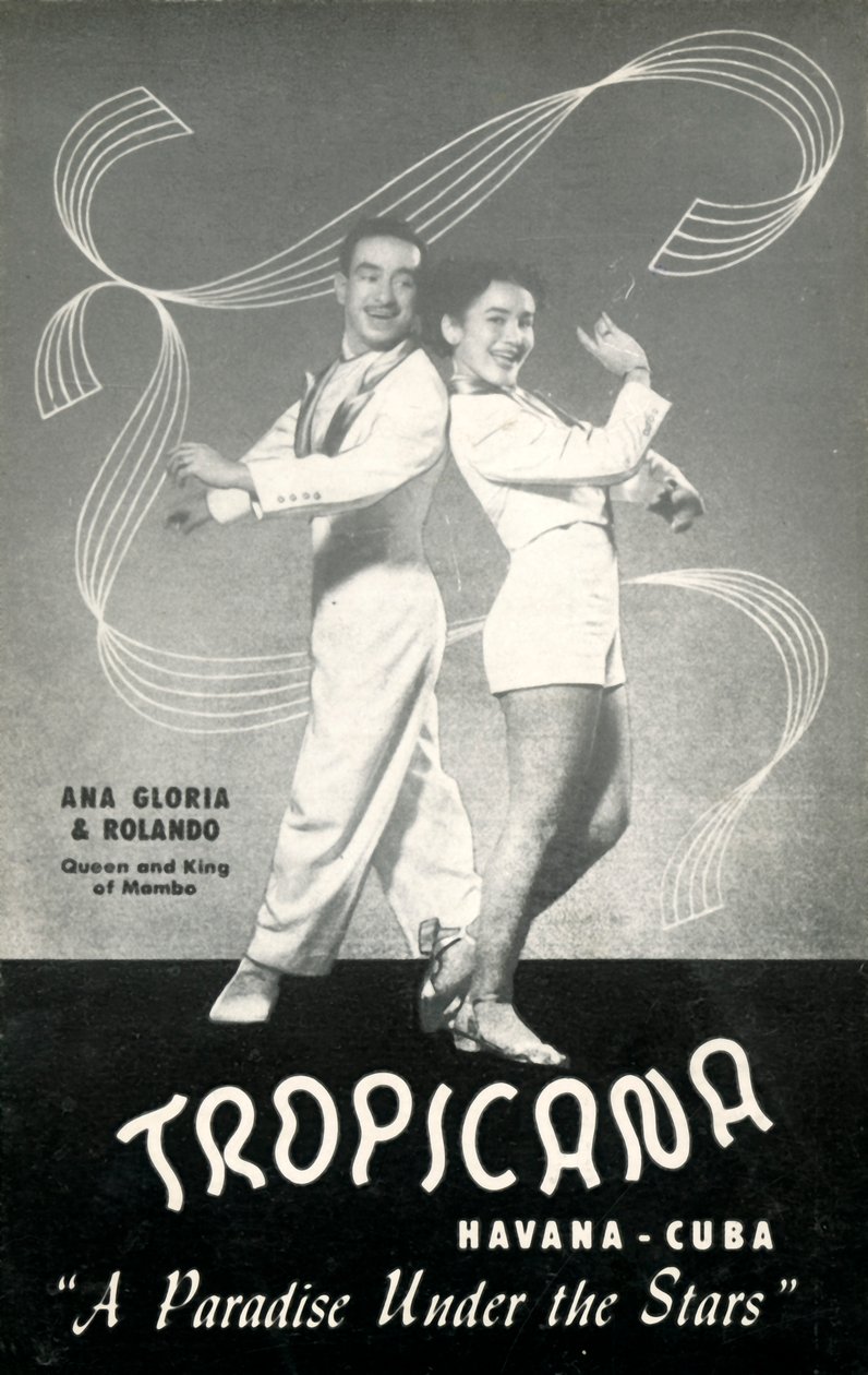 Ana Gloria & Rolando - rainha e rei do Mambo, c1950s. de Unbekannt