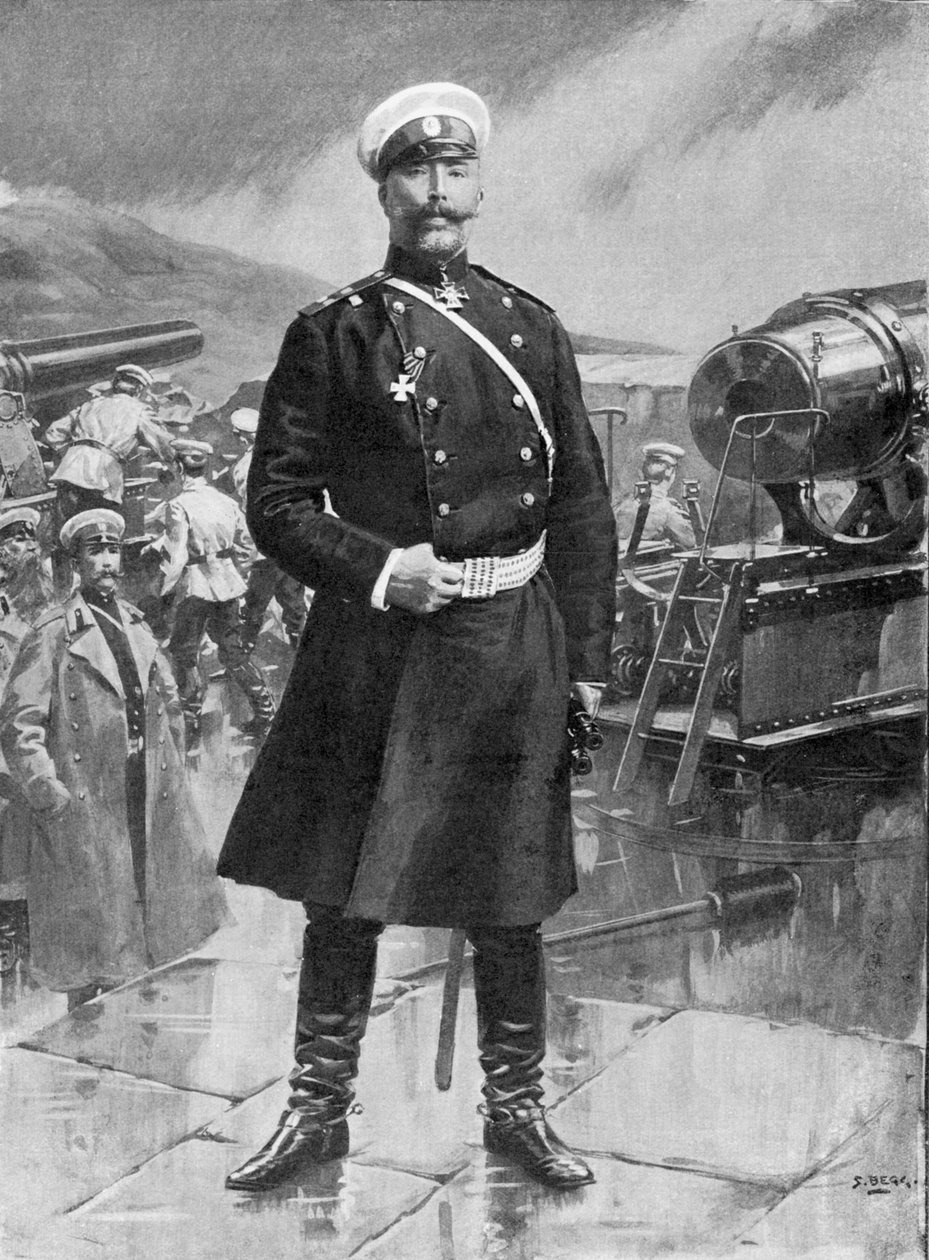 Anatoly Mikhaylovich Stossel, general russo, Guerra Russo-Japonesa, 1904-5 de Unbekannt